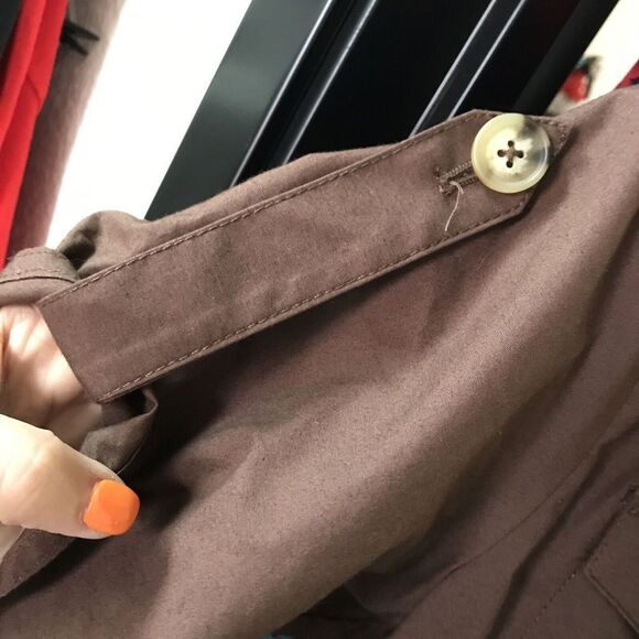 White House Black Market Brown Utility Jacket - Picture 8 of 12